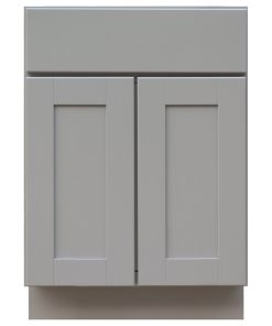 Sunny Wood GSB24-A Grayson 24"W Double Door Base Cabinet - Dove Gray