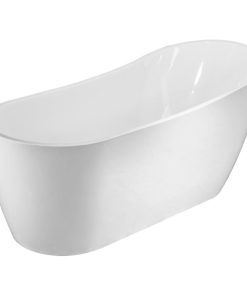 Vanity Art Freestanding Acrylic Soaking Bathtub, 59 in. X 29 in.