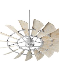 Windmill 60" Damp Fan, Galvanized