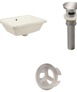 18.25-in. W Bathroom Undermount Sink Set RPBK-20592