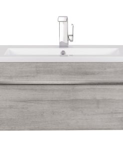 Trough Collection 30" Wall Mount Modern Bathroom Vanity