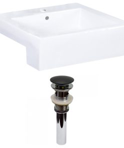 20.25-in. W Bathroom Vessel Sink Set RPBK-31245