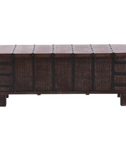 Varenna Vintage Rustic Solid Wood Storage Trunk