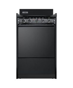 Summit 20" Electric Range, Black TEM110C