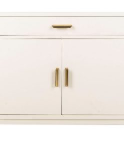 Eve 2 Door 1 Drawer Chest White