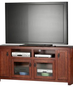70" Mission Entertainment Console, Persimmon Oak