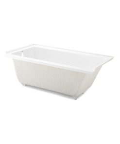 Swiss Madison SM-DB561 Voltaire 48" Drop In Acrylic Soaking Tub - Glossy White