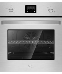 24 in. 2.3 cu. Ft. Single Gas Wall Oven Bake Broil Rotisserie Functions
