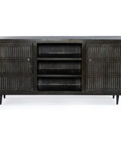 2-Door Media Cabinet in Mango Wood
