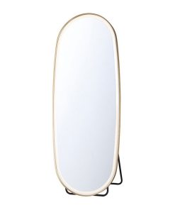65 Inch 37W LED Standing Mirror Gold Aluminum Finish - 39418-029 - Eurofase