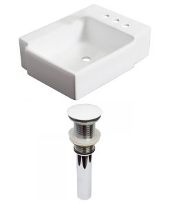 16.25-in. W Bathroom Vessel Sink Set RPBK-31181