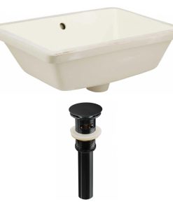 18.25-in. W Bathroom Undermount Sink Set RPBK-24804
