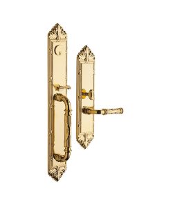 6952003LFD Edinburgh Left Hand Full Dummy Mortise Lock Trim Blank Plates
