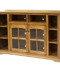 66" Wide Oakridge Entertainment Console, Olive Oak