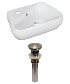 17.5-in. W Bathroom Vessel Sink Set RPBK-31307
