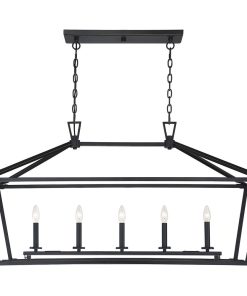 Townsend 5 Light Island Light, Classic Bronze
