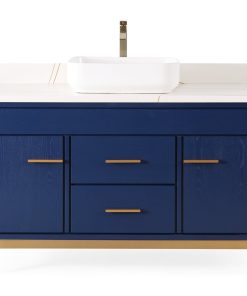 48" Tennant Brand Modern Style Beatrice Vessel Sink Bathroom Vanity