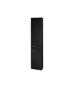 Tall Hanging Storage Unit With 2 Doors, Gray Oak