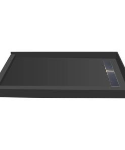 TileRedi RT4872RDL-PVC-BN3 48x72 Double Curb Pan R Trench