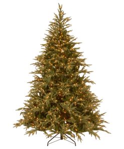 6' Feel-Real Frasier Grande Hinged Tree With 800 Dual LED Light