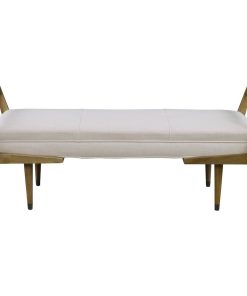 Waylon Bench Ivory