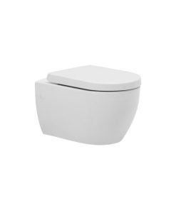 White Ceramic Wall Mount Toilet