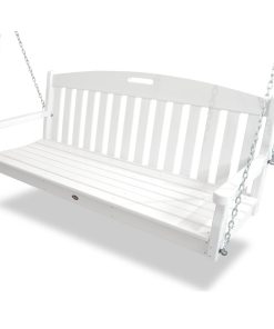 Trex Outdoor Furniture Yacht Club Swing, Classic White