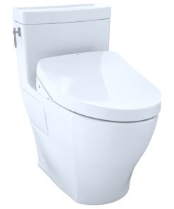 TOTO MW6263056CEFG#01 Washlet+ Aimes 1-Piece Toilet with Bidet Seat