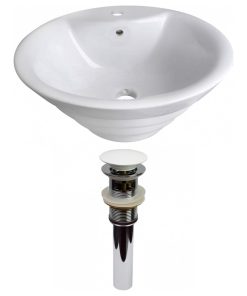 19.25-in. W Bathroom Vessel Sink Set RPBK-30950