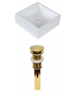 14.75-in. W Bathroom Vessel Sink Set RPBK-30982