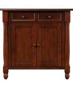 Sunset Trading Andrews Drop Leaf Kitchen Island DLU-KI-4222-CT
