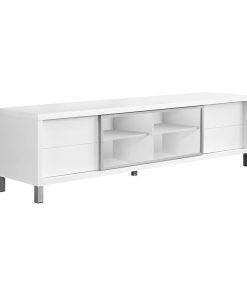 Tv Stand - 70"L / White Euro Style