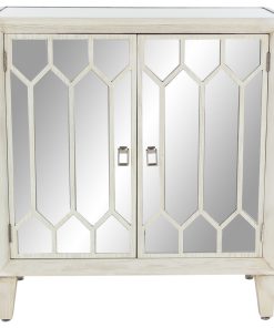 White Wood Modern Cabinet 32" x 16" x 34"