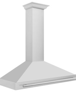 48" Stainless Steel Range Hood, Stainless Steel Handle, Stainless Steel