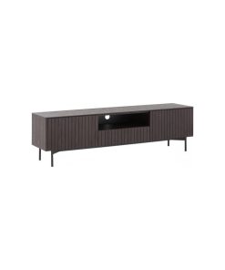 Tethya Modern Smoked Ash TV Stand