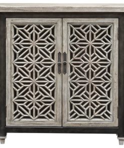 Uttermost Branwen Aged White Accent Cabinet 25772