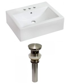 20.25-in. W Bathroom Vessel Sink Set RPBK-31082