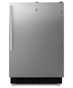Summit ALRF49BCSSHV 20"W 2.68 Cu. Ft. Compact Refrigerator - Stainless Steel