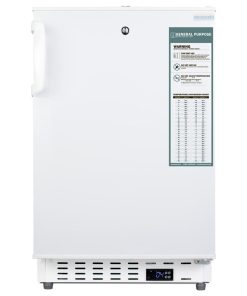 Summit404REF Accucold 20"W 3.32 Cu. Ft. Compact Refrigerator - White