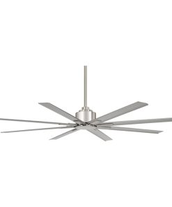 Xtreme H2O 65 in. Outdoor Fan, 65, Brushed Nickel Wet