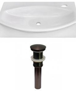 16.5-in. W Bathroom Vessel Sink Set RPBK-31554