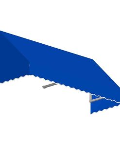 7' San Francisco Window/Entry Awning, Bright Blue