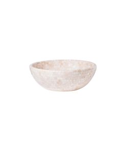 Vigillini Natural Stone Mosaic Luxury Vessel Sink, Beige
