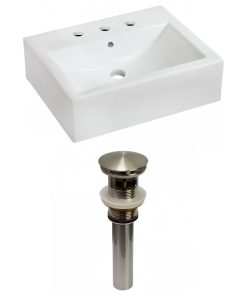 20.25-in. W Bathroom Vessel Sink Set RPBK-31087