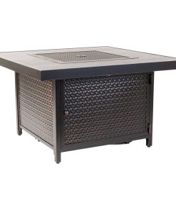 Weyland Square Aluminum LPG Fire Pit