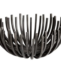 Webbed Bowl Circle (Blackened Iron)