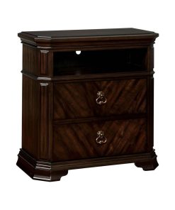 Wooden Media Chest, Espresso
