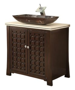 30" Giovanni Vessel Sink Vanity Cabinet