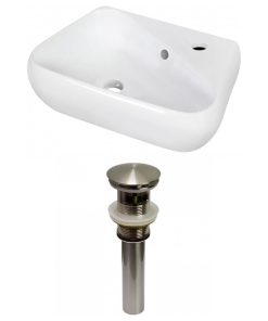 17.5-in. W Bathroom Vessel Sink Set RPBK-31302