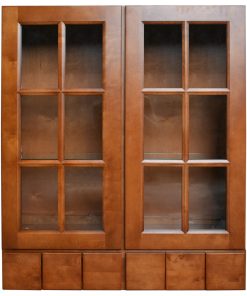 Sunny Wood ESW3642GD6-A Ellisen 36" x 42" Wall Cabinet - Amber Spice